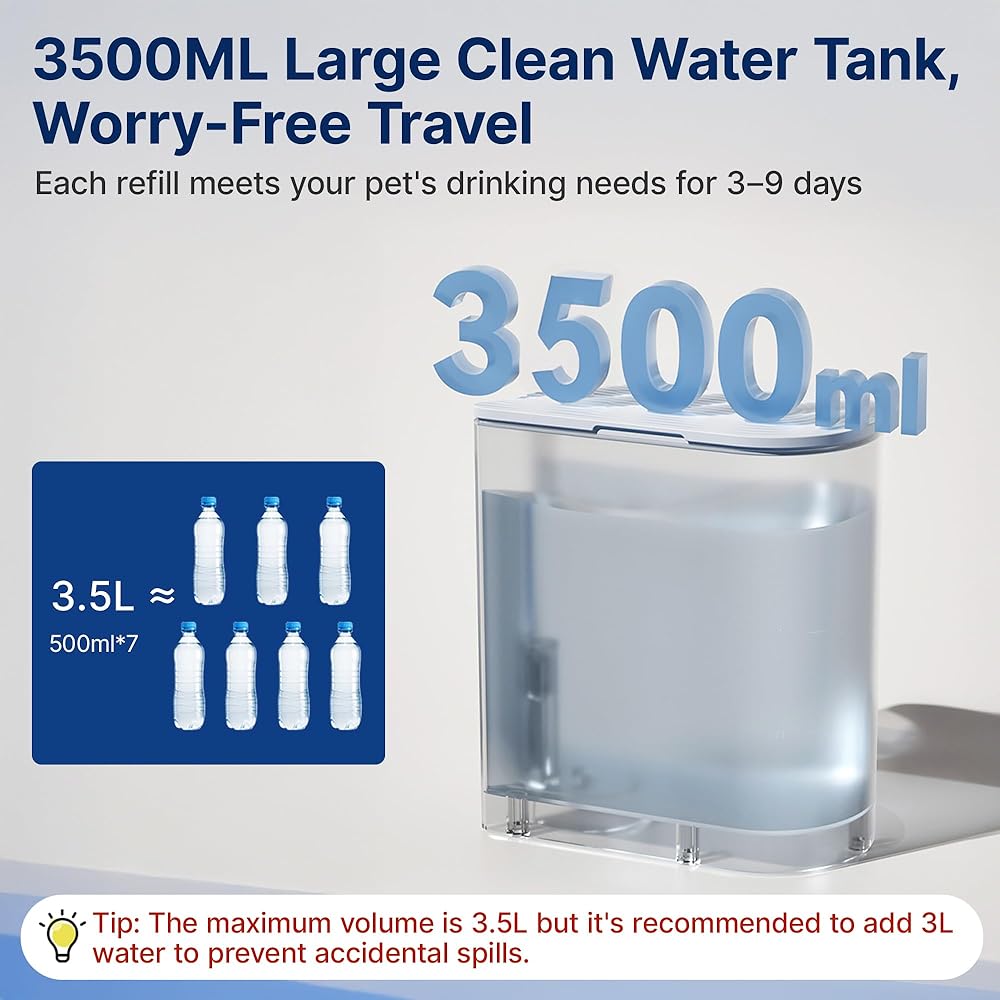 HydraClean Self-Refill Fountain