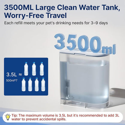 HydraClean Self-Refill Fountain