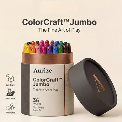 ColorCraft™ Jumbo Silky Crayons