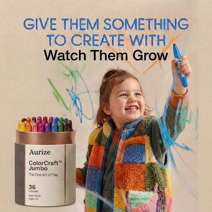 ColorCraft™ Jumbo Silky Crayons