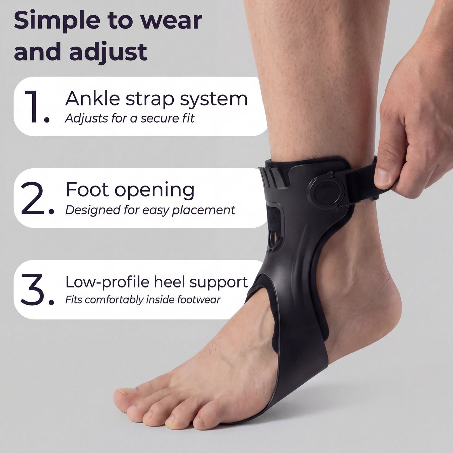 SteadyStep™ Foot Drop AFO Brace